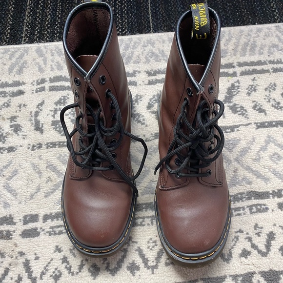 Dr. Martens Purple Combat Boot - Picture 6 of 8